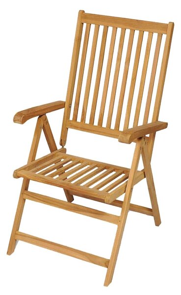 7dílný zahradní jídelní set masivní teakové dřevo 3059565