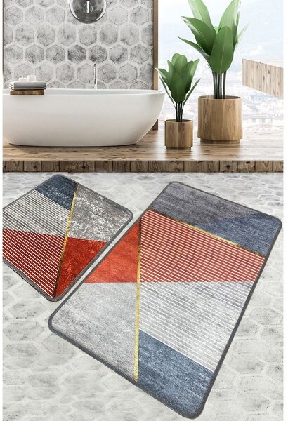 Koupelnové předložky v sadě 2 ks 60x100 cm Sante – Foutastic