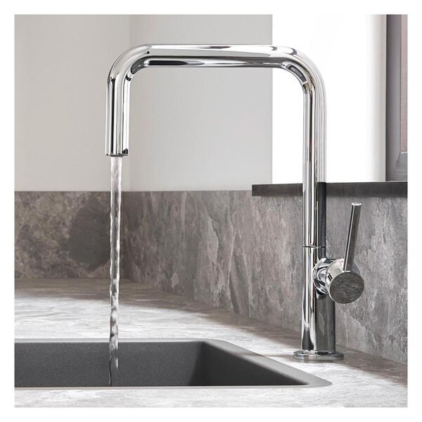 Hansgrohe Talis M54 kuchyňská páková baterie U 220, 1jet, chrom 72806000
