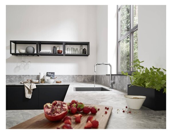 Hansgrohe Talis M54 kuchyňská páková baterie U 220, 1jet, chrom 72806000