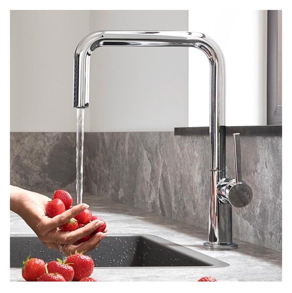 Hansgrohe Talis M54 kuchyňská páková baterie U 220, 1jet, chrom 72806000