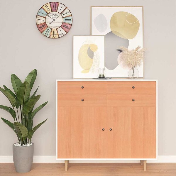Samolepící tapety na nábytek 2 ks japonský dub 500 x 90 cm PVC 3059649