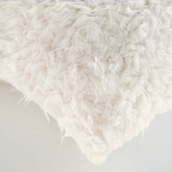 Dekorační polštář z umělé kožešiny 45x45 cm Mouton – douceur d'intérieur