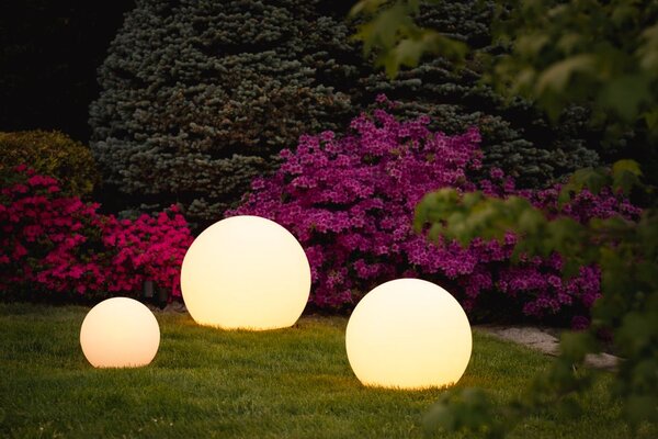 Nowodvorski Lighting Cumulus venkovní stojací lampa 1x60 W bílá 6978