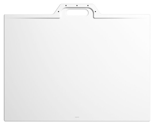 Kaldewei Xetis - vanička 90x120 cm, alpská bílá a instalační rám + sifon, KOMPLETNÍ SADA