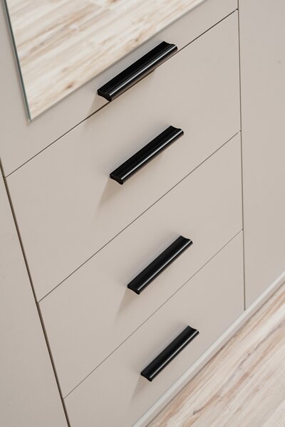 Šatní skříň Siamesen CC SM SU1 (kašmír). Akce -18%