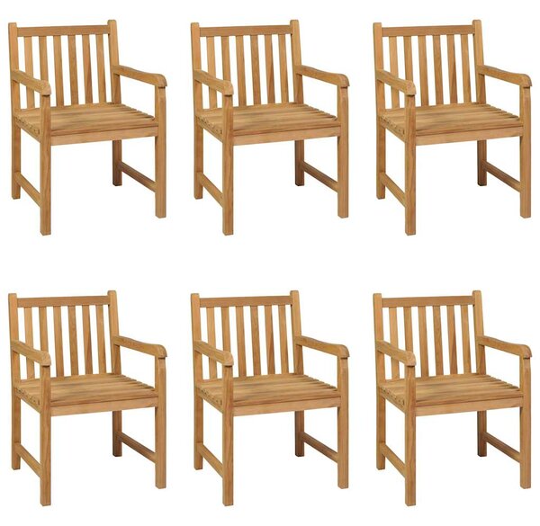 7dílná zahradní jídelní sada 180 x 90 cm masivní teakové dřevo 3059944