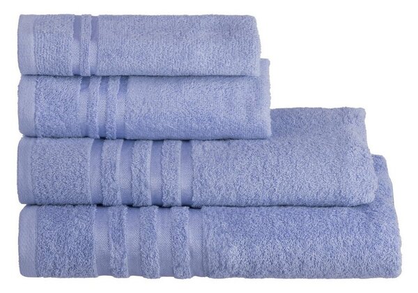Modrá froté bavlněná osuška 70x140 cm Simple – Casa Selección