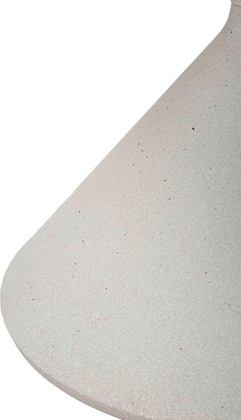 KONFERENČNÍ STOLEK, bílá, kov, keramika, 42/42/40 cm - Konferenční stolky, Online Only