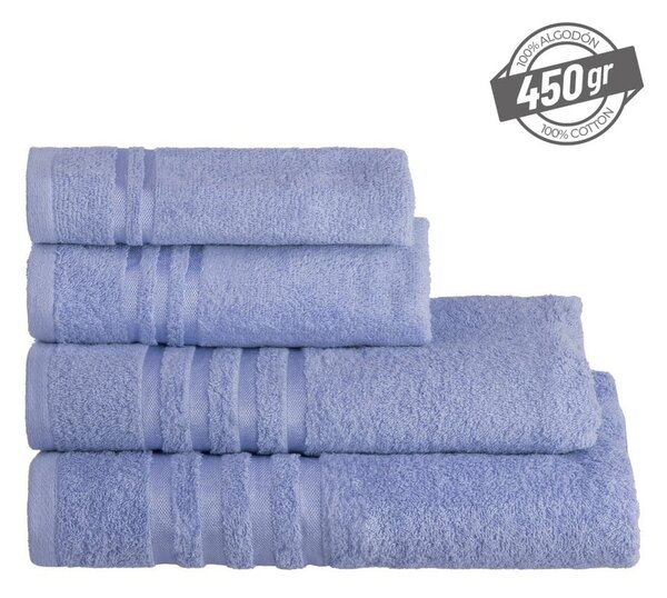 Modrá froté bavlněná osuška 70x140 cm Simple – Casa Selección