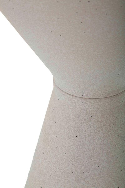 KONFERENČNÍ STOLEK, bílá, kov, keramika, 44,5/63 cm - Konferenční stolky, Online Only