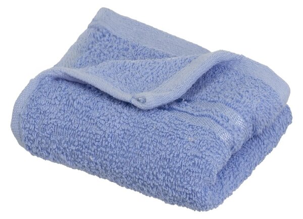 Modrý froté bavlněný ručník 30x50 cm Simple – Casa Selección