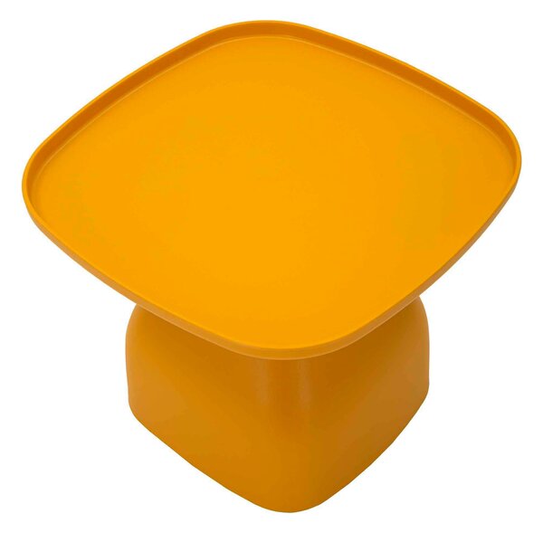 KONFERENČNÍ STOLEK, žlutá, plast, 48/38/48 cm - Online Only konferenční stolky, Online Only