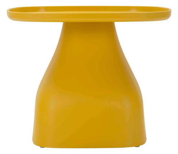 KONFERENČNÍ STOLEK, žlutá, plast, 48/38/48 cm - Online Only konferenční stolky, Online Only