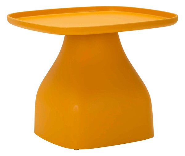 KONFERENČNÍ STOLEK, žlutá, plast, 48/38/48 cm - Online Only konferenční stolky, Online Only