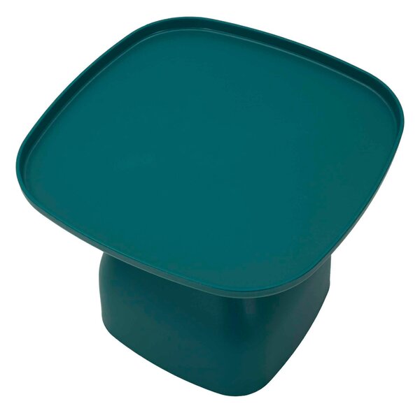 KONFERENČNÍ STOLEK, modrá, plast, 48/48/38 cm - Online Only konferenční stolky, Online Only