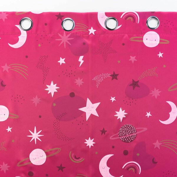 Růžový zatemňovací dětský závěs 140x260 cm Moonlight – douceur d'intérieur