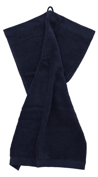 Tmavě modrý froté bavlněný ručník 40x60 cm Comfort – Södahl