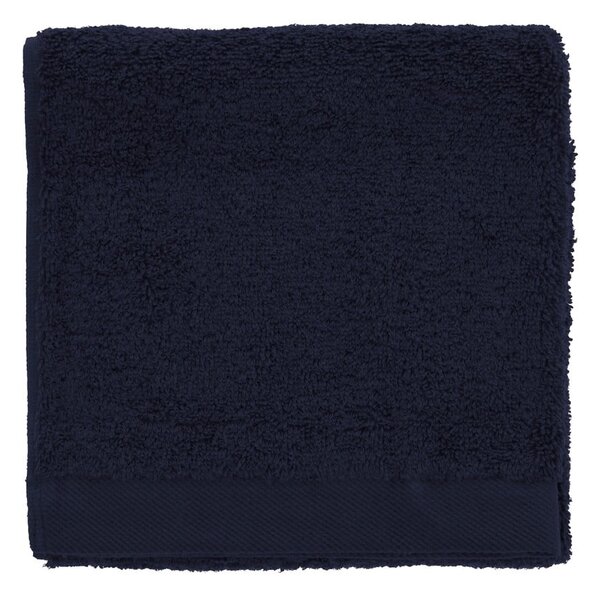 Tmavě modrý froté bavlněný ručník 40x60 cm Comfort – Södahl