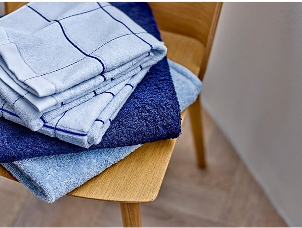 Tmavě modrý froté bavlněný ručník 40x60 cm Comfort – Södahl