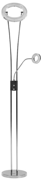 LED stojací lampa KENNET se stmívačem Kov Stříbrná