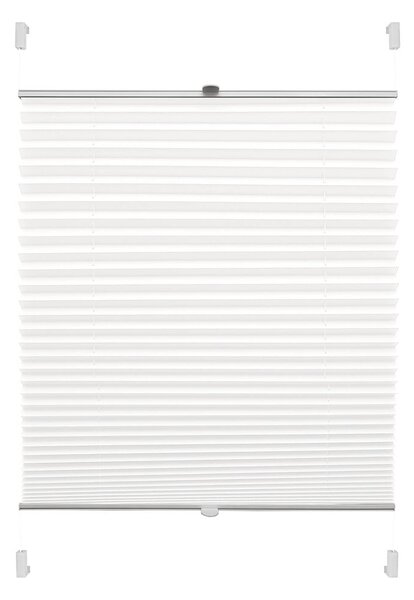 Bílá roleta 57x150 cm Plisé Verona – Gardinia