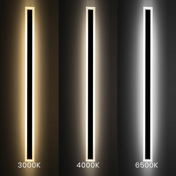 Nástěnné LED svítidlo Wow, 1x LED 30w, 3000-6500k, 3CCT, (150 cm)