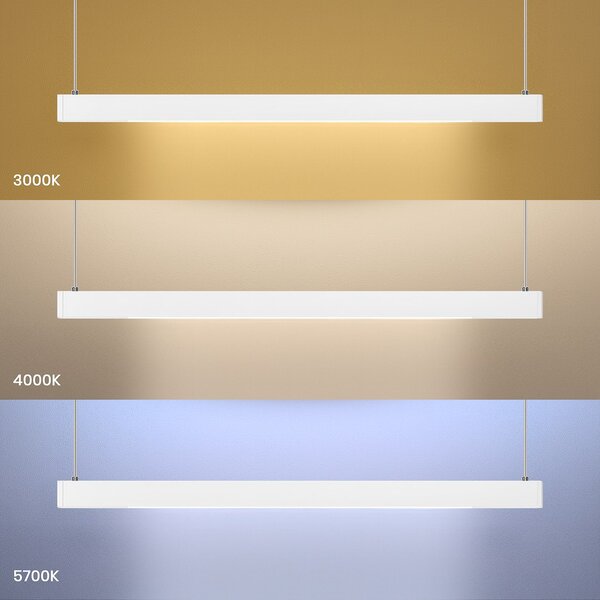 Závěsné LED svítidlo Linea, 1x LED 36w, 3000-5700k, 3CCT, w