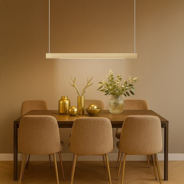 Závěsné LED svítidlo Linea, 1x LED 36w, 3000-5700k, 3CCT, g