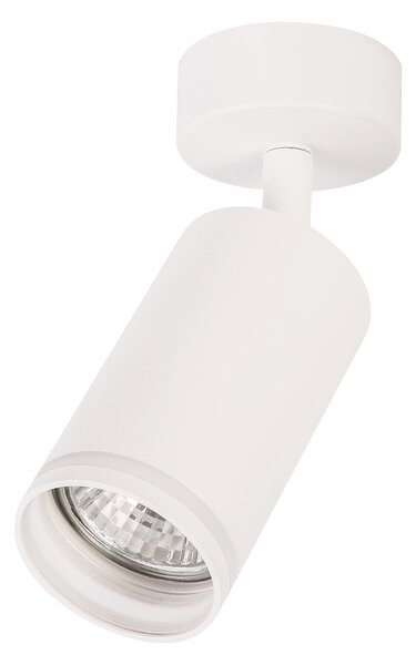 Bodové svítidlo Pipe Ring, 1x bílé kovové stínítko, w