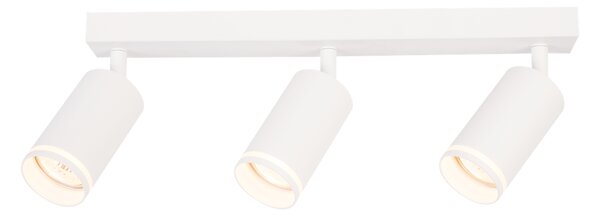 Bodové svítidlo Pipe Ring, 3x bílé kovové stínítko, w