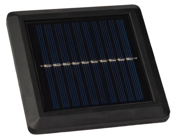 Exteriérové ​​solární LED svítidlo Depo, 1x LED 1,05w, černá