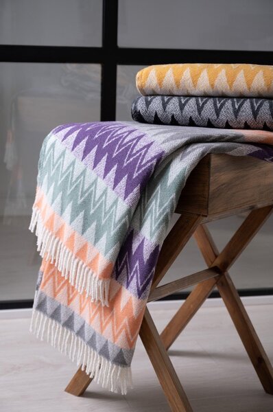 Deka 140x180 cm Zig Zag - Euromant