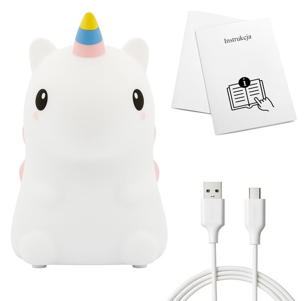 Dětská lampa Unicorn, 1w, 3000k, RGB
