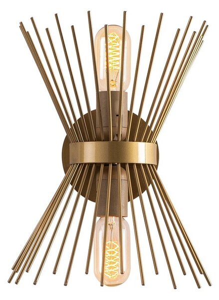 Nástěnné svítidlo ve zlaté barvě Kirpi – Opviq lights