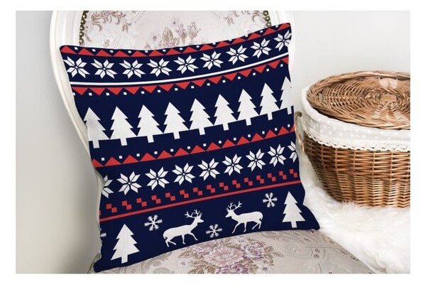 Povlak na polštář s vánočním motivem 43x43 cm – Mila Home