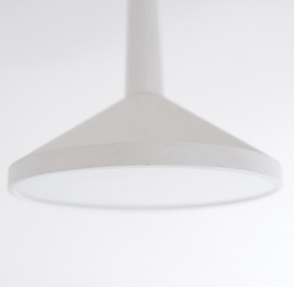 Bílé závěsné svítidlo SULION Rita, výška 100 cm