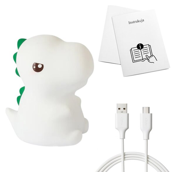 Dětská lampa Dino, 1w, 3000k, RGB