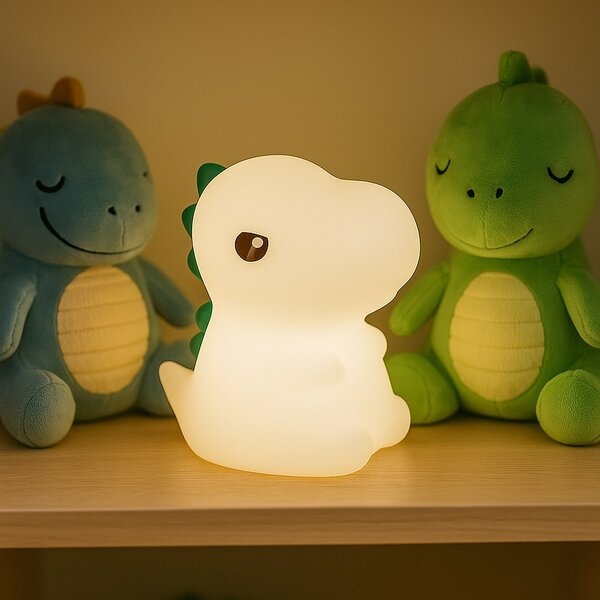 Dětská lampa Dino, 1w, 3000k, RGB