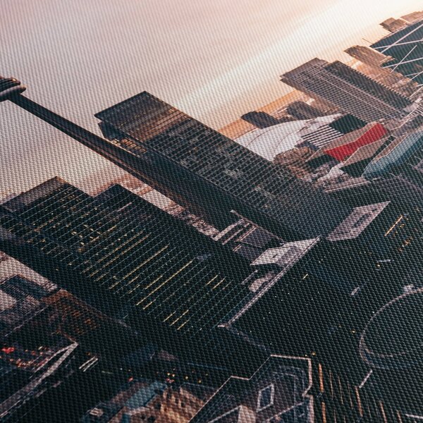 Obraz - Výhled na centrum města (125x70 cm)