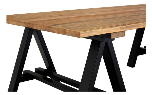 Konferenční stolek s deskou z borovicového dřeva v přírodní barvě 80x140 cm Hampstead – Premier Housewares