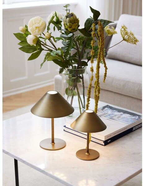 Halo Design - Hygge Portable Stolní Lampa Ø19 Antique Brass