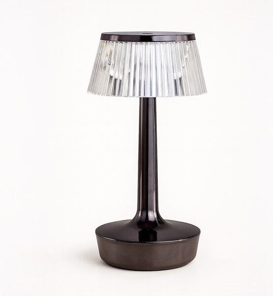 Stolní lampa Easy, 1x transparentní stínítko, b
