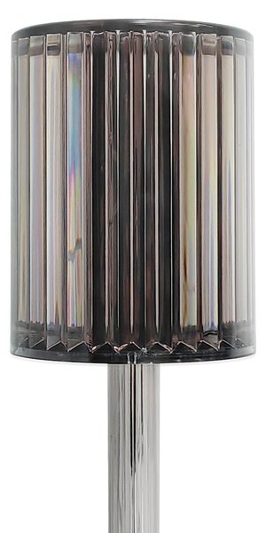 Stolní lampa Simple, 1x grafitové stínítko