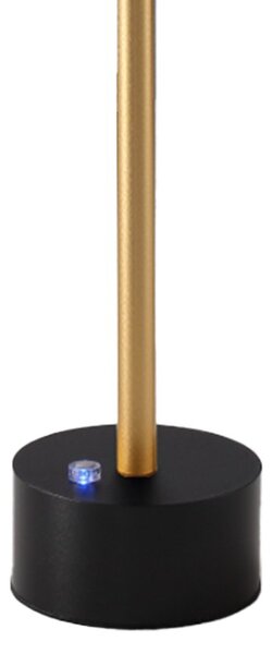 Stolní LED lampa Sam, 1x LED 5w, 3000k, b/g