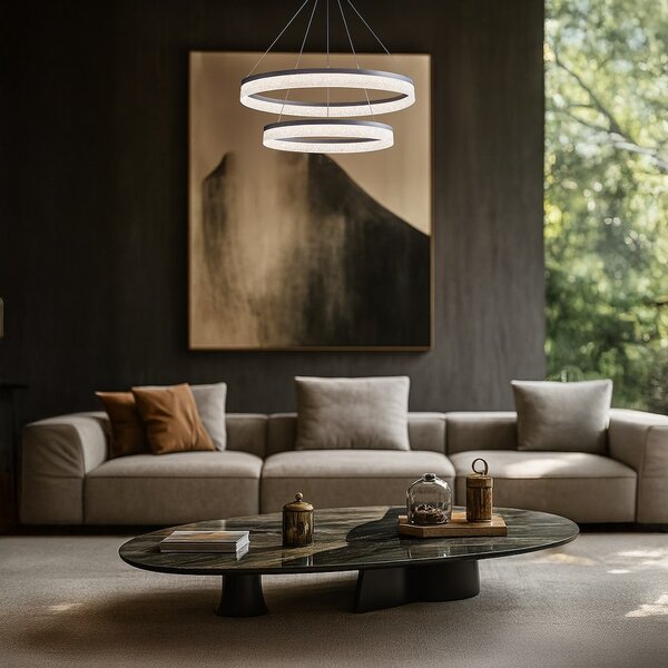 Závěsné LED svítidlo Gala, 2x LED 54w, 4000k, s