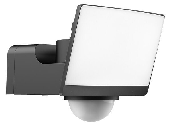 Exteriérové ​​nástěnné LED svítidlo Davos, 1x LED 30w, 4000k, černá, pohybový senzor