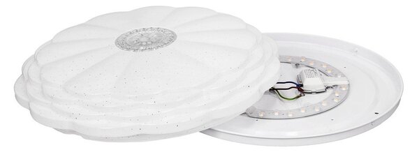 Bílé LED stropní svítidlo 38x38 cm Victus – Candellux Lighting