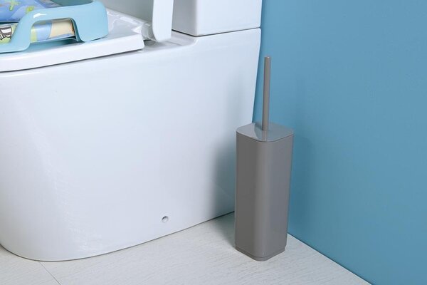 Aqualine Aqualine, SEVENTY WC kartáč na postavení, šedý, 633408