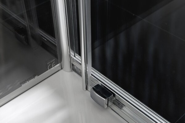Polysan LUCIS LINE třístěnný sprchový kout 1000x800x800mm L/P varianta DL1015DL3315DL3315